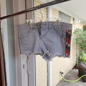 Jolt Light Wash Denim Shorts